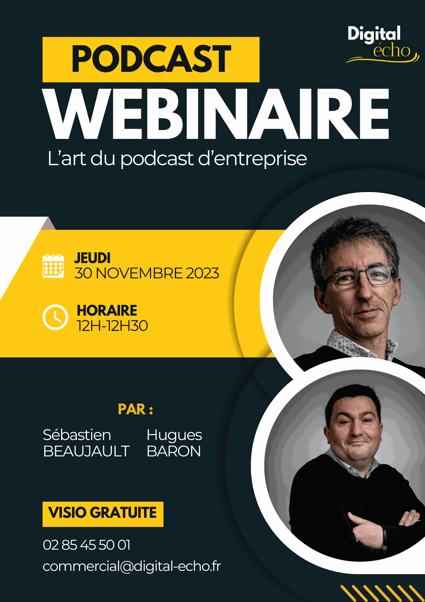 Webinaire - L’art du podcast d’entreprise Webinaire - L’art du podcast d’entreprise